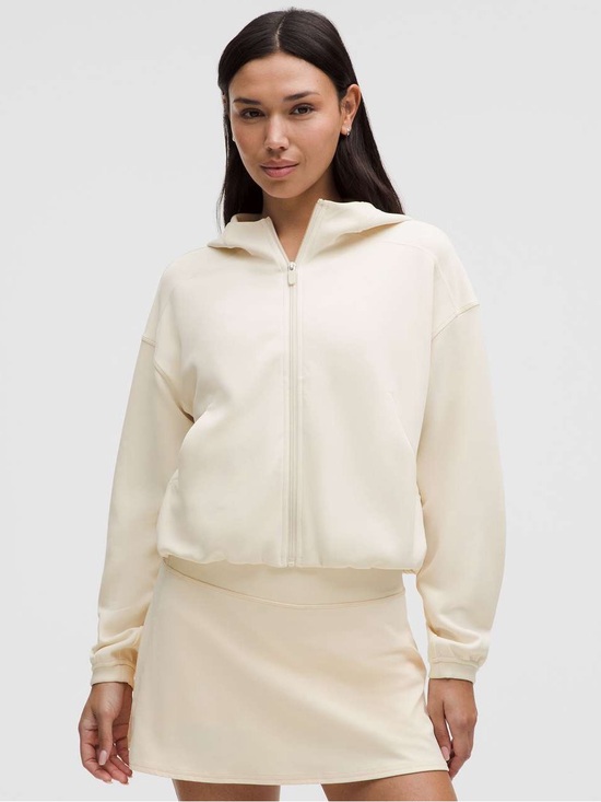 lululemon athletica Jackets & Blazers - 344. Lululemon Softstreme Full-Zip Hoodie
Bone or white opal 8 & 10